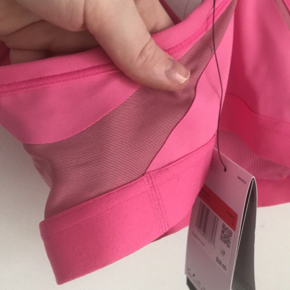 NWT Nike Indy Bra in Pinksicle/White Logo - Picture 4 of 9